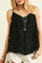 Thumbnail for your product : Umgee USA Crochet Knit Top
