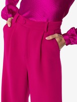 Thumbnail for your product : Rebecca De Ravenel Wide-Leg Flared Trousers