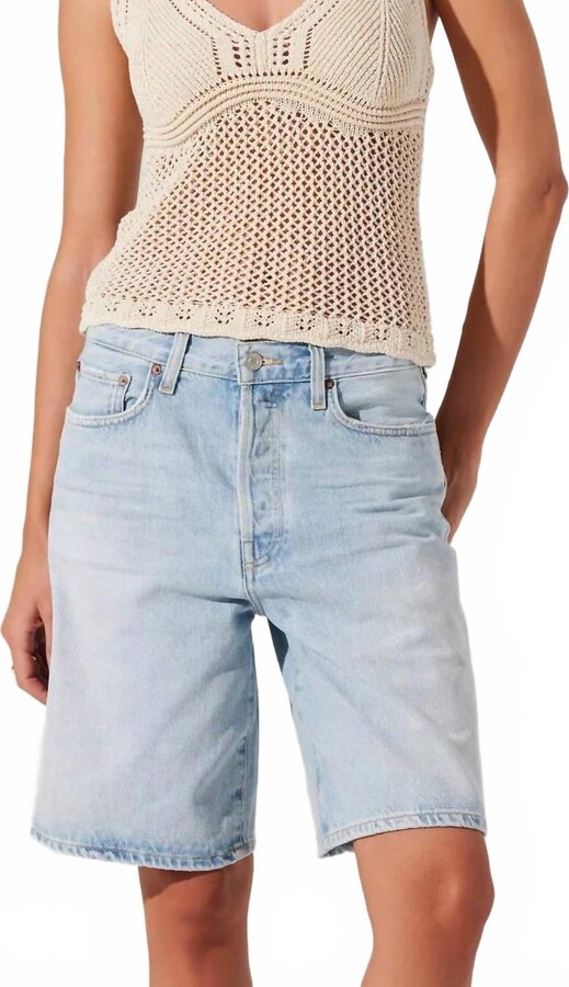 Astr Kalaya Crochet Knit Top In Natural