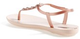 Thumbnail for your product : Ipanema Women's 'Cleo' Pyramid Stud Ankle Strap Flip Flop