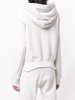 Thumbnail for your product : Nili Lotan Cropped Zip-Up Hoodie