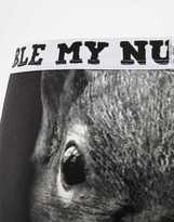 Thumbnail for your product : Trunks ASOS With Nibble my Nuts Squirrel Print