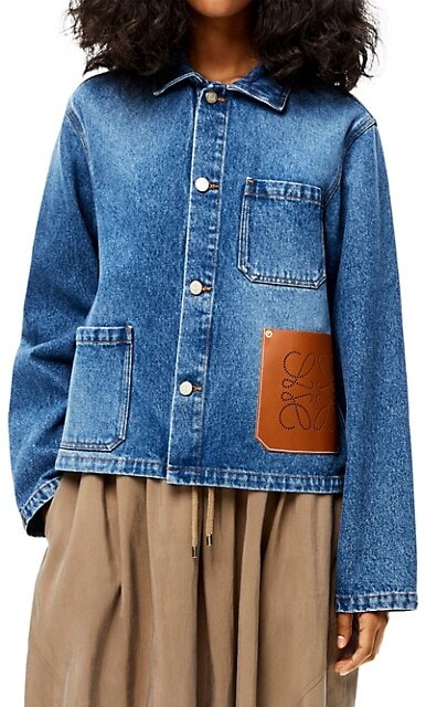 Loewe anagram denim shirt Clearance