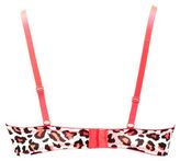Thumbnail for your product : Charlotte Russe Solid & Cheetah Print Plunge Bra Set - 2 Pack