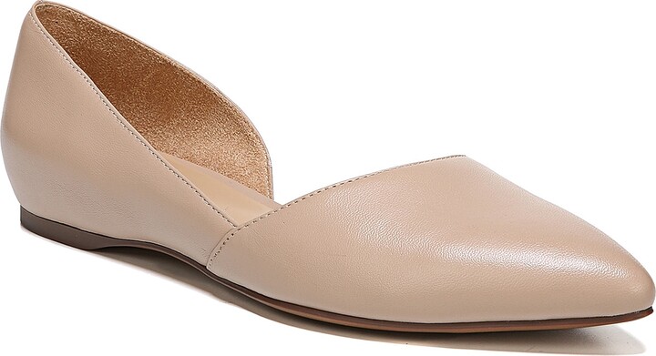 naturalizer samantha suede flat