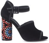 Thumbnail for your product : Kat Maconie Sierra Heeled Sandal In Black Leather And Suede