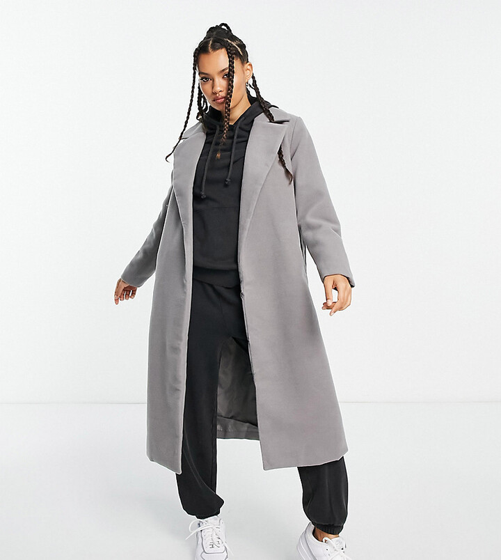 Asos Design Petite Padded Longline Coat ASOS Asos Design Petite - Main Image