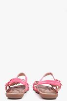 Thumbnail for your product : boohoo Tia Flower Embellished Footbed