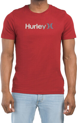 Hurley Men's Brown T-shirts on Sale | ShopStyle