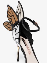 Thumbnail for your product : Sophia Webster Black Chiara 100 Leather Sandals