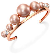 Thumbnail for your product : Ca&Lou Stella Crystal & Faux Pearl Cuff Bracelet