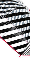 Thumbnail for your product : Kate Spade Black Stripe Umbrella