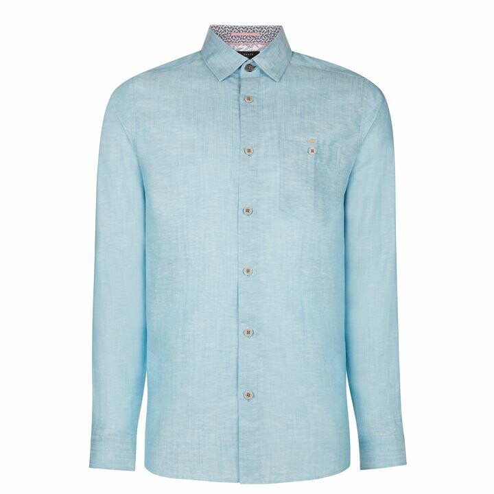 ted baker emuu linen shirt