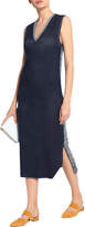 Thumbnail for your product : Dagmar House Of Fleur Paneled Marled Stretch-knit Midi Dress