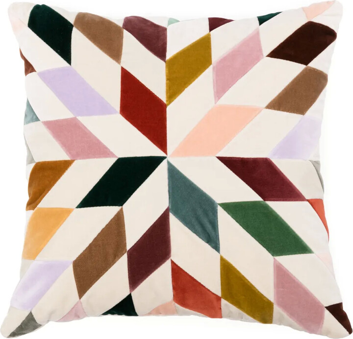 CHRISTINA LUNDSTEEN Nova velvet cushion (50cm x 50cm)