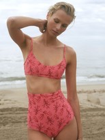 Thumbnail for your product : VERDELIMON Sol Printed Bikini Top