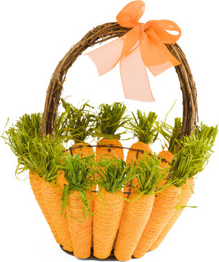 TJMAXX Carrot Easter Basket