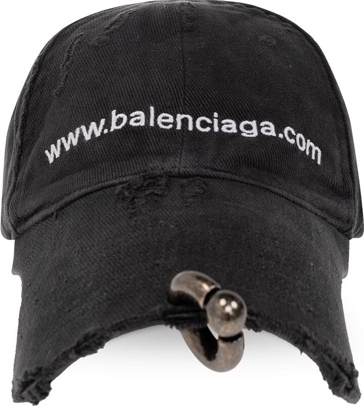 帽子 balenciaga FRONT PIERCING cap BALENCIAGA - Bal.com front piercing cap / キャップ