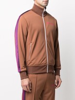 Thumbnail for your product : Palm Angels Striped Sleeve Track Jacket