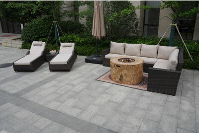 Caesar Wicker/Rattan 8 - Person Seating Group With Cushions