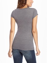 Thumbnail for your product : GUESS Keke Cross Heathered Tee