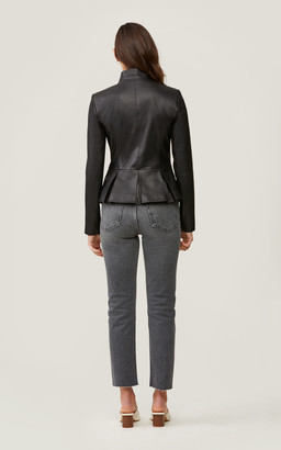 Soia & Kyo GENEVIEVE slim-fit leather jacket