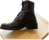 Thumbnail for your product : Sartore Black Leather Ankle boots