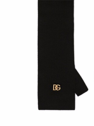 Dolce & Gabbana Virgin Wool Fingerless Gloves