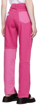 Ganni Pink Figni Jeans