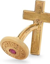 Thumbnail for your product : Dolce & Gabbana 18kt yellow gold Sicily cross cufflinks