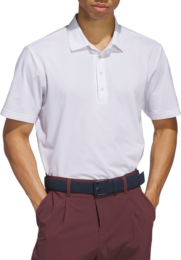 adidas Men's Ultimate365 Twistknit Tour Golf Polo, Small, Black