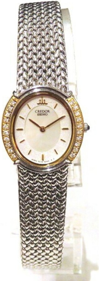 gold (18K) Stainless Steel Wristwatch (Pre-Owned)