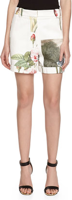 Stella McCartney Floral-Print Shorts