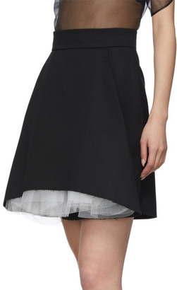 SHUSHU/TONG SSENSE Exclusive Black A-Shape Skirt