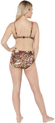M&Co Beachcomber knot front bikini top
