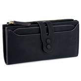 Thumbnail for your product : UTO Women's PU Matte Leather Large Capacity Wallet Card Phone Holder Organizer Girls Coin Purse with Snap Closure 5_