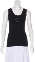 Thumbnail for your product : Chanel Rib Knit Sleeveless Top