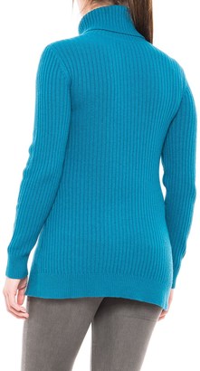 Pendleton Everyday Luxe Tunic Turtleneck Sweater - Merino Wool Blend (For Women)
