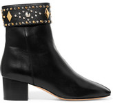 Thumbnail for your product : Sandro Azelie Studded Leather Boots