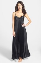 Thumbnail for your product : Jonquil Pleated Charmeuse Nightgown