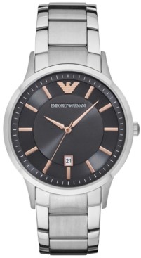 Emporio Armani Men's Stainless Steel Bracelet Watch 43mm AR2514