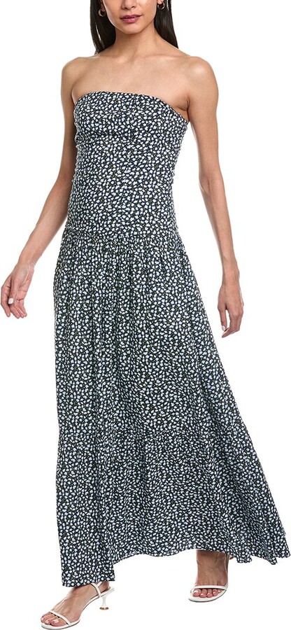 Garrie B Drop-Waist Maxi Dress