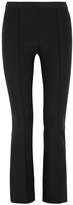 Helmut Lang Black Cropped Jersey Trousers