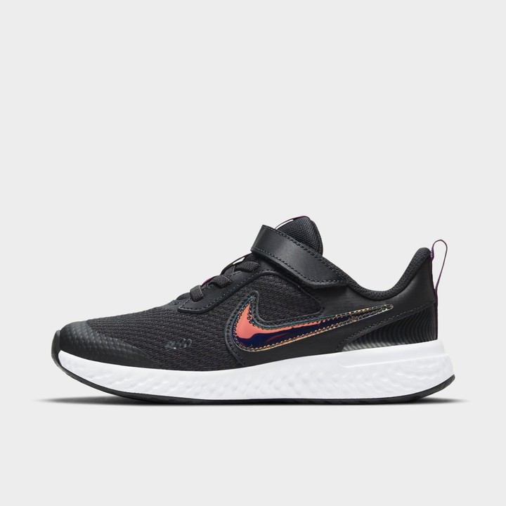 Nike Little Kids' Revolution 5 SE Power HookandLoop Running Shoes