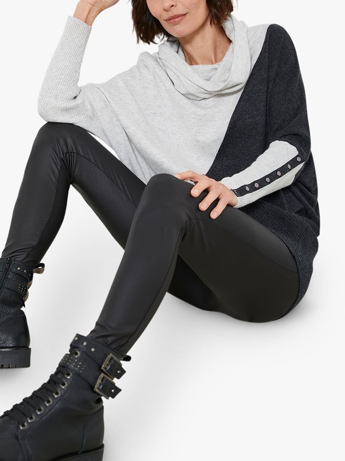 mint velvet colour block jumper