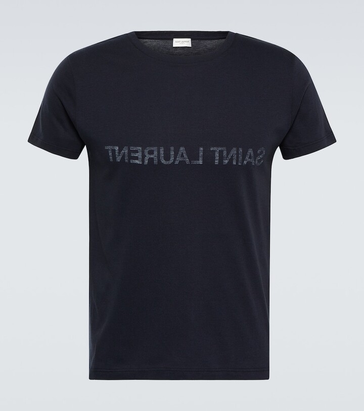 Saint Laurent Reversed logo short-sleeved T-shirt