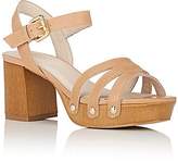 Thumbnail for your product : Barneys New York WOMEN'S MONICA LEATHER PLATFORM SANDALS
