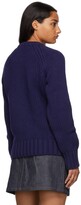 Thumbnail for your product : A.P.C. Blue Suzanne Koller Edition Oversized Sweater