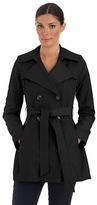 Thumbnail for your product : Via Spiga Plus Double-Breasted Peacoat