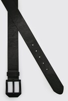 Thumbnail for your product : boohoo Faux Leather Chunky Buckle Belt
